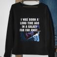 I Was Born A Long Time Ago 50Th Birthday Portrait Graphic Design Printed Casual Daily Basic Sweatshirt Gifts for Old Women