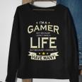 Im A Gamer Not Because I Dont Have A Life But I Have Many Tshirt Sweatshirt Gifts for Old Women