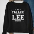 Im Lee Doing Lee Things Sweatshirt Gifts for Old Women