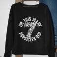 Im This Many Popsicles Old Funny Popsicle Birthday Gift Sweatshirt Gifts for Old Women