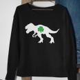 Irish Clover T-Rex Tshirt Sweatshirt Gifts for Old Women