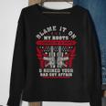 Its Better To Die On Your Feet V2 Sweatshirt Gifts for Old Women