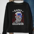 Joe Biden Happy Halloween Funny 4Th Of July V2 Sweatshirt Gifts for Old Women