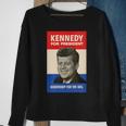 John F Kennedy 1960 Campaign Vintage Poster Sweatshirt Gifts for Old Women