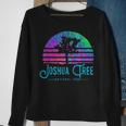 Joshua Tree National Park Psychedelic Festival Vibe Graphic Sweatshirt Gifts for Old Women