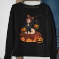 Kawaii Anime Halloween Black Cat | Sexy Anime Girl In Donut Sweatshirt Gifts for Old Women