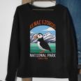Kenai Fjords National Park Us Puffin Bird Alaska Sweatshirt Gifts for Old Women