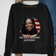 Ketanji Brown Jackson Black History African Woman Judge Law Sweatshirt Gifts for Old Women