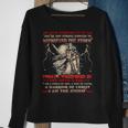 Knight TemplarShirt - I Whispered In The Devil Ear I Am A Child Of God A Man Of Faith A Warrior Of Christ I Am The Storm - Knight Templar Store Sweatshirt Gifts for Old Women
