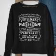 Legends Were Born In September 1982 40Th Birthday Gifts Men Women Sweatshirt Graphic Print Unisex Gifts for Old Women