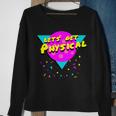 Lets Get Physical Retro S Sweatshirt Gifts for Old Women