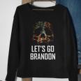 Lets Go Brandon American Grunge Skull Tshirt Sweatshirt Gifts for Old Women