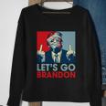Lets Go Brandon Conservative Anti Liberal Tshirt Sweatshirt Gifts for Old Women