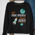 Lets Make America Smart Again Tshirt Sweatshirt Gifts for Old Women