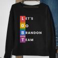 Lgbt Lets Go Brandon Team Funny Sweatshirt Gifts for Old Women