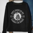 Liberty Or Death 1776 Dont Tread On Me Sweatshirt Gifts for Old Women