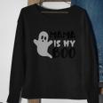 Mama Is My Boo Halloween Quote Sweatshirt Gifts for Old Women