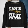 Mans Best Friend V2 Sweatshirt Gifts for Old Women