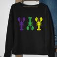 Mardi Gras Craw Fish Graphic Design Printed Casual Daily Basic Sweatshirt Gifts for Old Women
