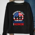 Memorial Day Quote Military Usa Flag 4Th Of July Sweatshirt Gifts for Old Women