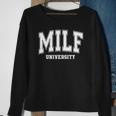 Milf University Vintage Funny Saying Sarcastic Sexy Mom Milf Sweatshirt Gifts for Old Women