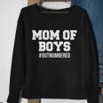 Mom Of Boys Hashtag Out Numbered Tshirt Sweatshirt Gifts for Old Women