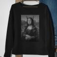 Mona Lisa Devil Painting Sweatshirt Gifts for Old Women