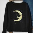 Moon Hug Sky Filled With Stars Sweatshirt Gifts for Old Women