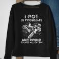 Motocross - 99 Problems Sweatshirt Gifts for Old Women