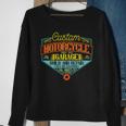 Motorcycle Garage Build And Repair Sweatshirt Gifts for Old Women