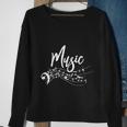 Music Notes V2 Sweatshirt Gifts for Old Women