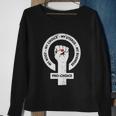 My Body Choice Uterus Business Feminist Sweatshirt Gifts for Old Women
