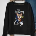 My Patronus Is Corgi Corgi Gifts For Corgi Lovers Corgis Sweatshirt Gifts for Old Women