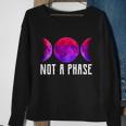 Not A Phase Bi Pride Bisexual Sweatshirt Gifts for Old Women