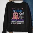 Not Just A March Girl Wonderful Sassy Birthday Sweatshirt Gifts for Old Women