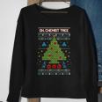 Oh Chemist Tree Chemistry Tree Christmas Science Sweatshirt Gifts for Old Women