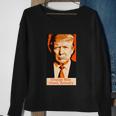 Orange Man Good Actually Sweatshirt Gifts for Old Women