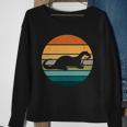 Otter Vintage Retro Logo Sweatshirt Gifts for Old Women