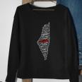 Palestinian Map With Cities Villages Calligraphy Palestine Gift Graphic Design Printed Casual Daily Basic Sweatshirt Gifts for Old Women Palestinian Map With Cities Villages Calligraphy Palestine Gift Graphic Design Printed Casual Daily Basic Sweatshirt Gifts for Old Women
