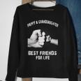 Pappy & Granddaughter - Best Friends Sweatshirt Gifts for Old Women