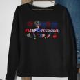 Paraprofessional Proud American Flag Fireworks 4Th Of July Men Women Sweatshirt Graphic Print Unisex Gifts for Old Women