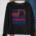 Patriotic 4Th Of July Stars Stripes Reproductive Right Sweatshirt Gifts for Old Women
