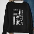 Patriotic German Shepherd American Flag Dog Lover Gift V2 Sweatshirt Gifts for Old Women