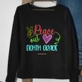 Peace Out Eighth Grade Graphic Plus Size Shirt For Teacher Female Male Unisex Sweatshirt Gifts for Old Women