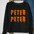Peter Peter Spooky Halloween Funny Tshirt Sweatshirt Gifts for Old Women
