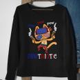 Pew Pew Pawtriotic Cat 4Th Of July Cat Day Sweatshirt Gifts for Old Women