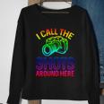 Photographer And Photoghraphy I Call The Shots Around Here Gift Sweatshirt Gifts for Old Women