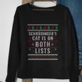 Physicist Schrödingers Cat Funny Gift Physics Ugly Christmas Gift Sweatshirt Gifts for Old Women