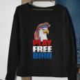 Play Free Bird Eagle Mullet American Flag 4Th Of July Gift Sweatshirt Gifts for Old Women