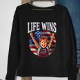 Pro Life Movement Right To Life Pro Life Advocate Victory V4 Sweatshirt Gifts for Old Women